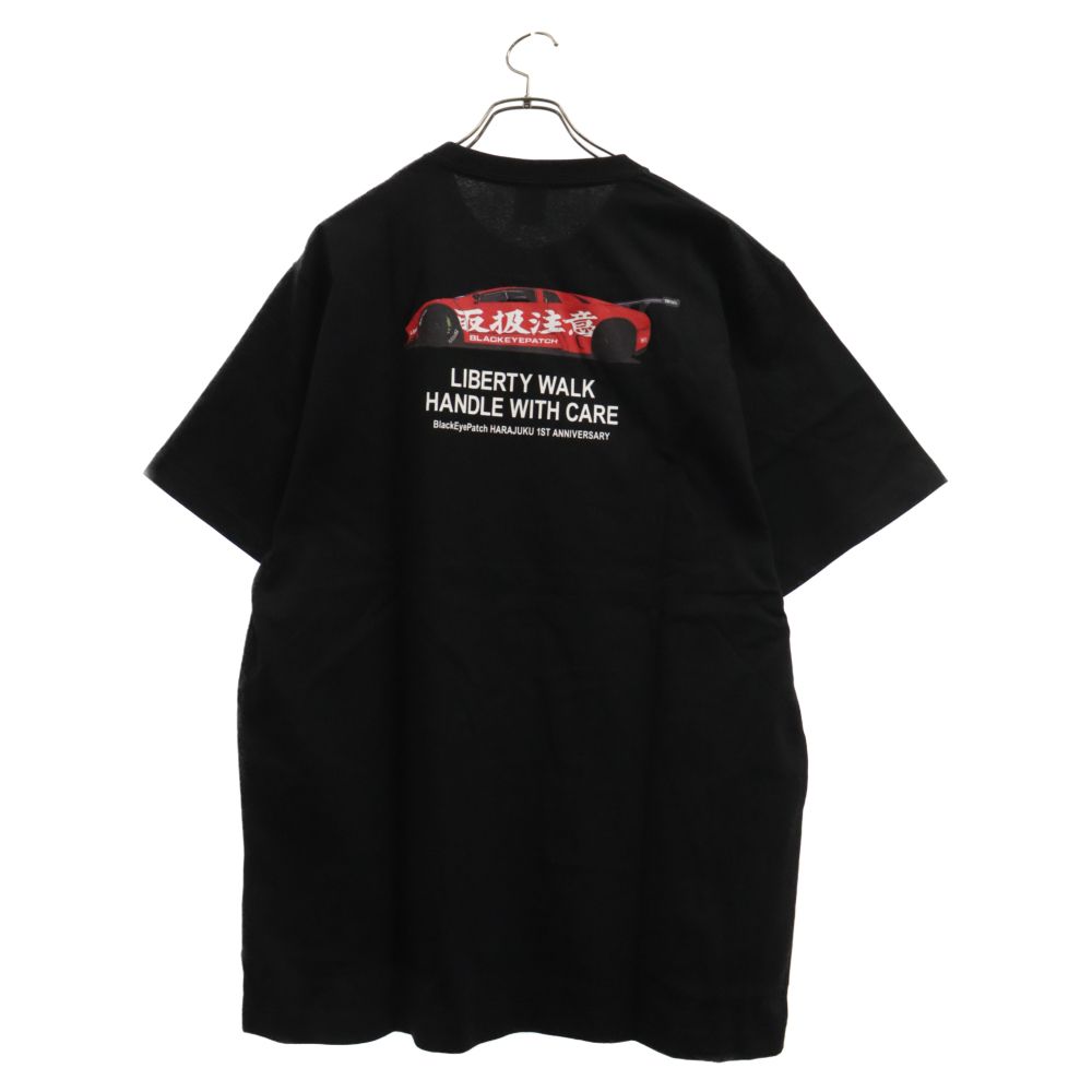 THE BLACK EYE PATCH (ブラックアイパッチ) x Liberty Walk Tee x 