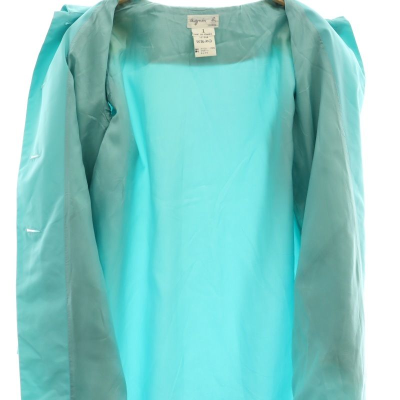 agnes b アニエスベー スプリングコート ステンカラーコート フランス製 ENC ステンカラーコート コート soutien collar spring coat