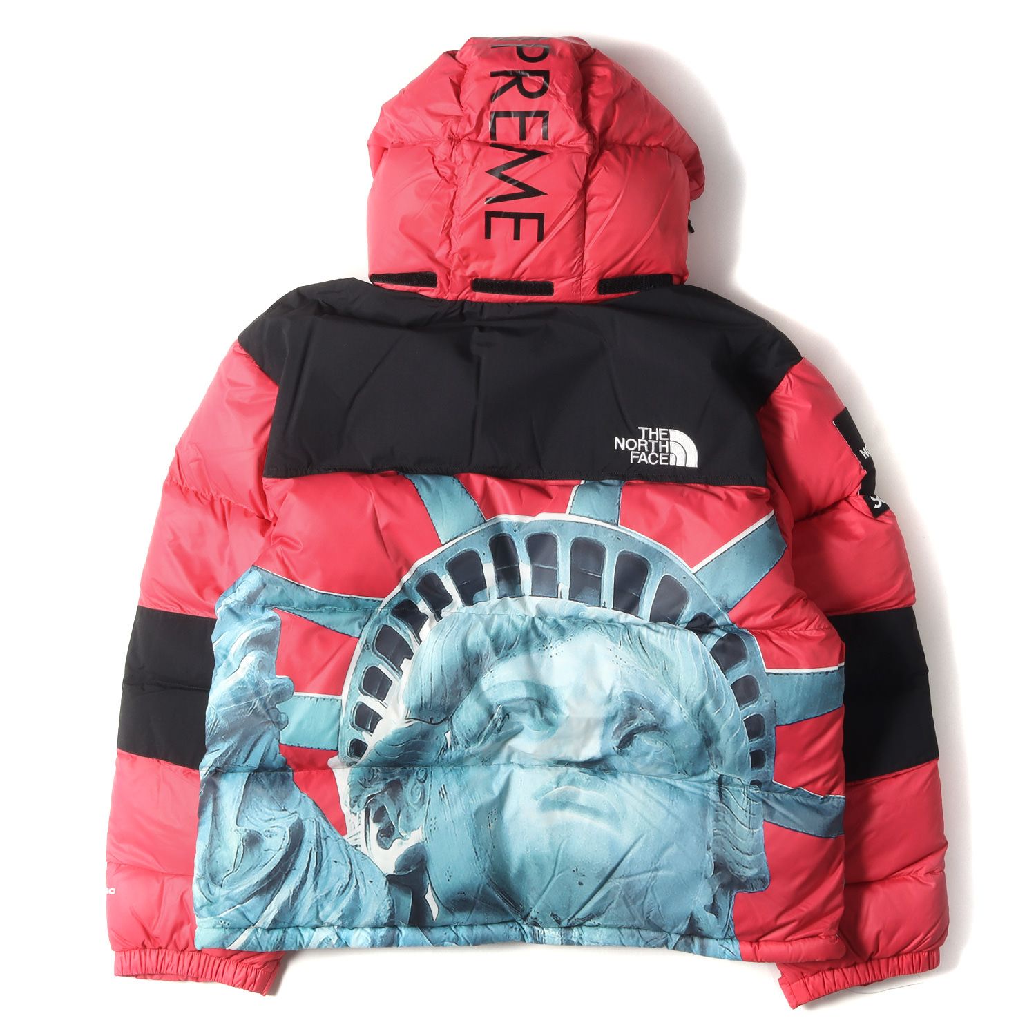 美品 Supreme シュプリーム ジャケット サイズ:M 19AW THE NORTH FACE ノースフェイス 自由の女神 バルトロ ダウン  ジャケット Baltro Jacket レッド 赤 アウター ブルゾン コラボ - メルカリ