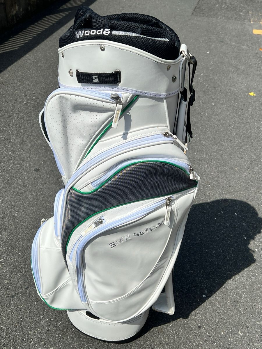 Titleist TB23SX4A グリーン ゴルフ キャディ バッグ 4分割
