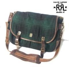 希少/大型/NY限定□RRL ウィンテージ ショルダー/メッセンジャー