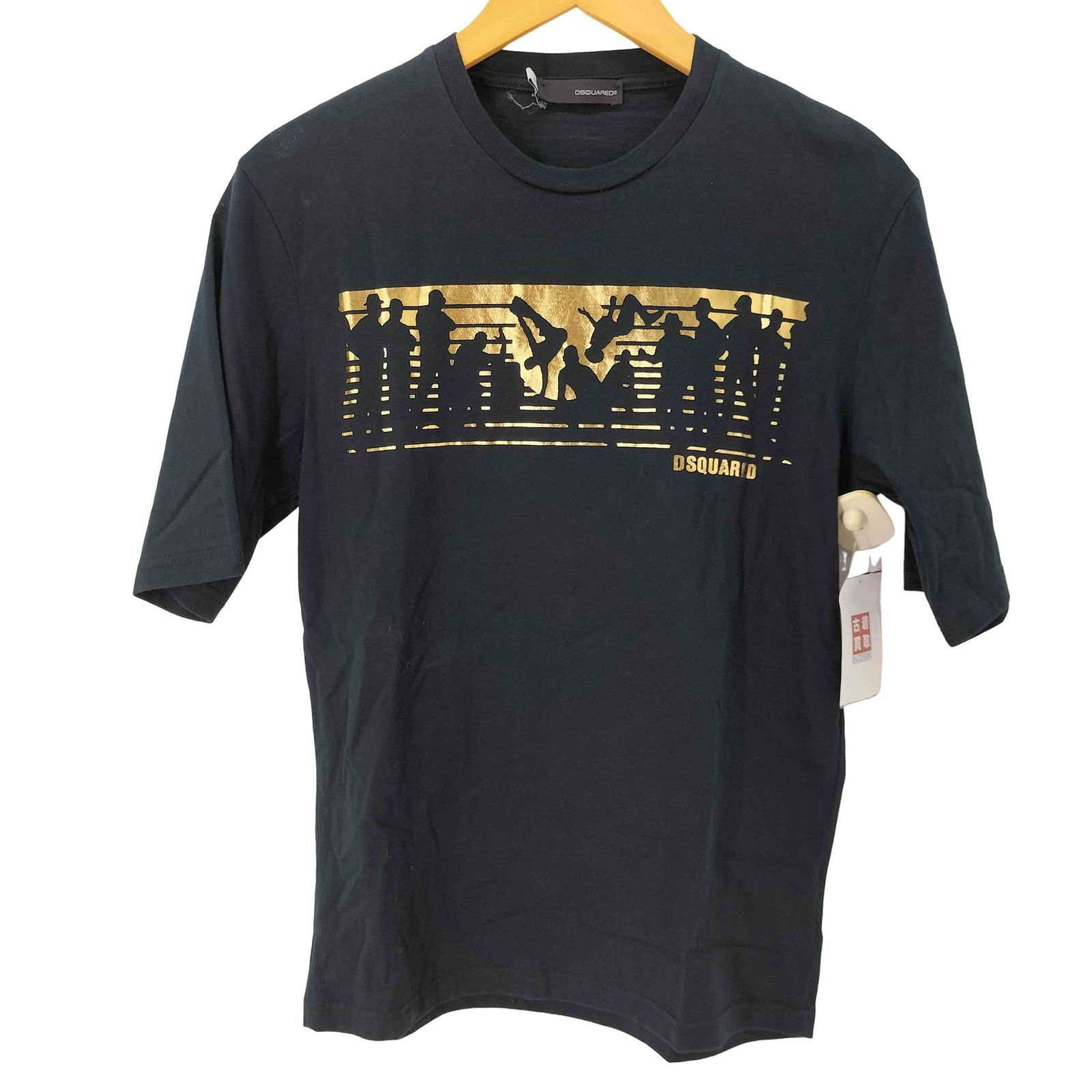 ★DSQUARED2★ディースクエアード★Tシャツ★新品 ディースクエアード DSQUARED2 フロントプリント クルーネックT