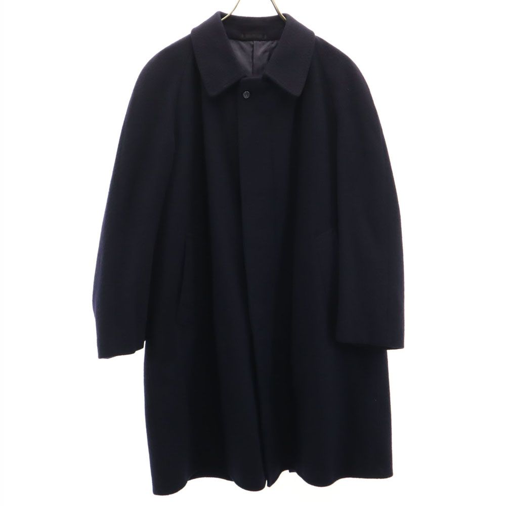 LANVIN 80s〜90s カシミヤ100 カシミア スーパーロングコート 黒 80's