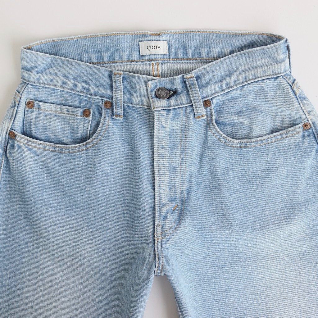 新品】CIOTA（シオタ）インディゴ スビンコットン 13.5oz テーパード
