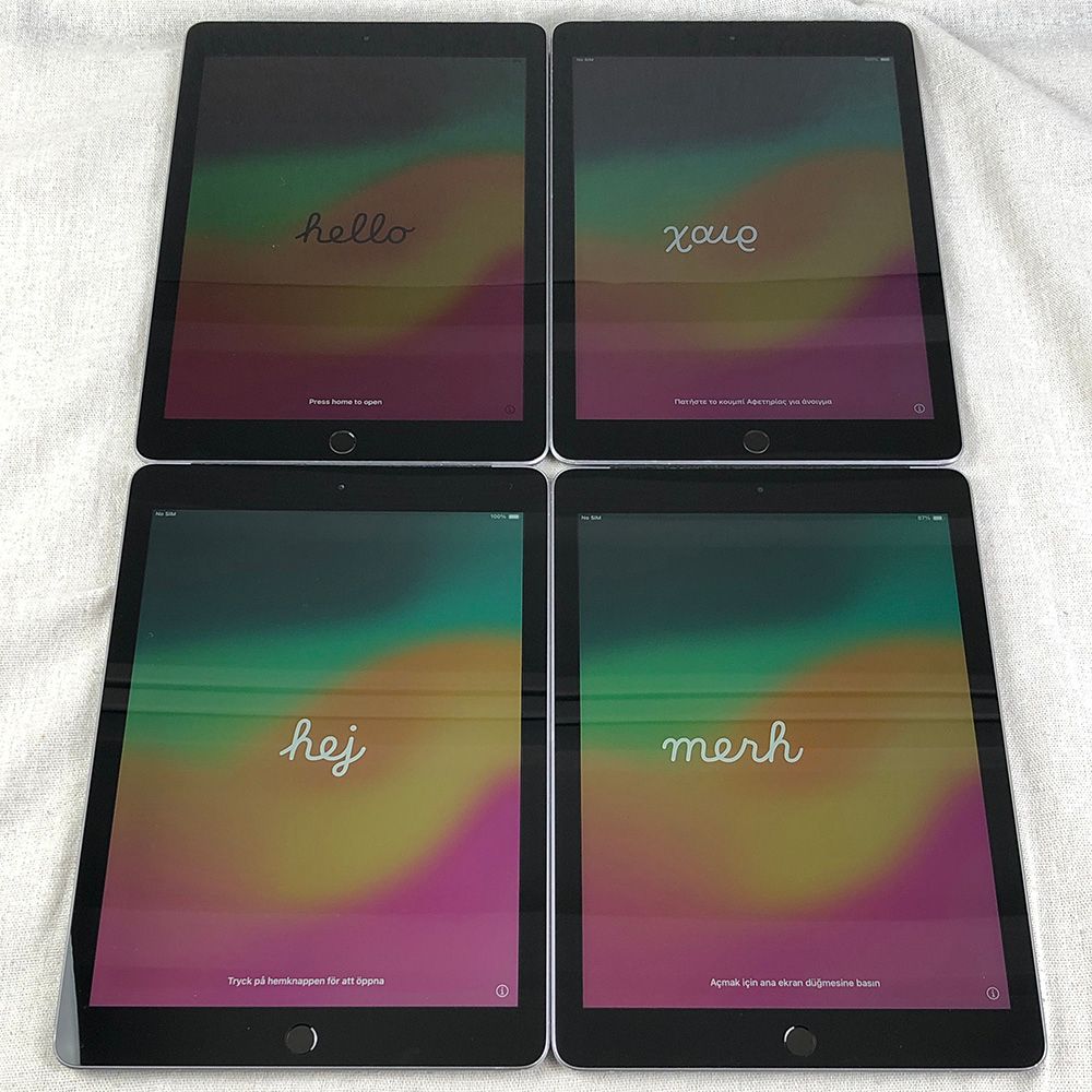 ◆ジャンク品 本体のみ◆ 4点セット Apple iPad 第6世代 Wi-Fi Cellular 128GB A1954 目立つキズ 不具合あり |TL-JUNK-250752