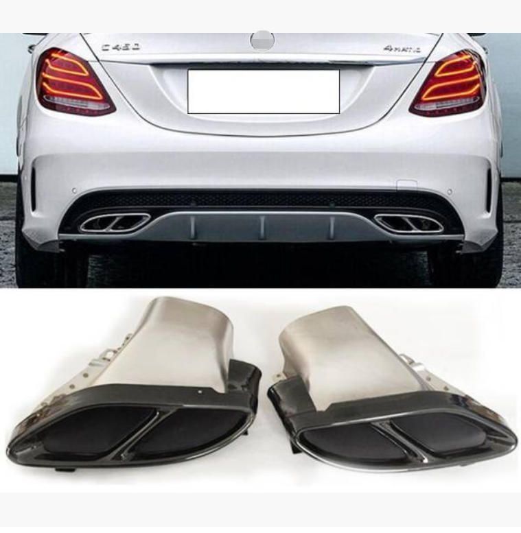 ベンツ マフラー カッター W205 AMG