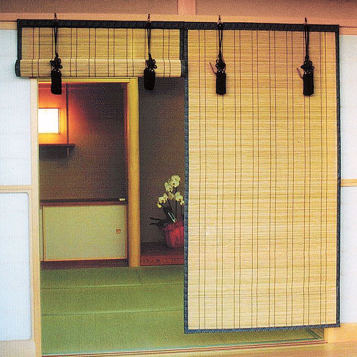 ショップ お座敷すだれ 幅88cmタイプ 竹 簾 スダレ 涼感 間仕切り