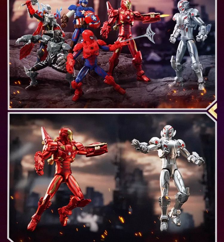 6種セット 海外限定 KEEPPLEY マーベル アベンジャーズ