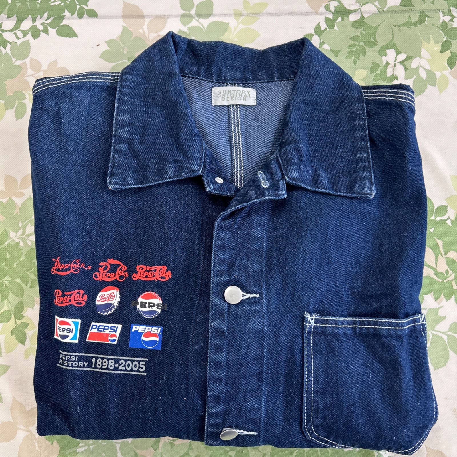ペプシ デニムカバーオール(非売品) - メルカリ