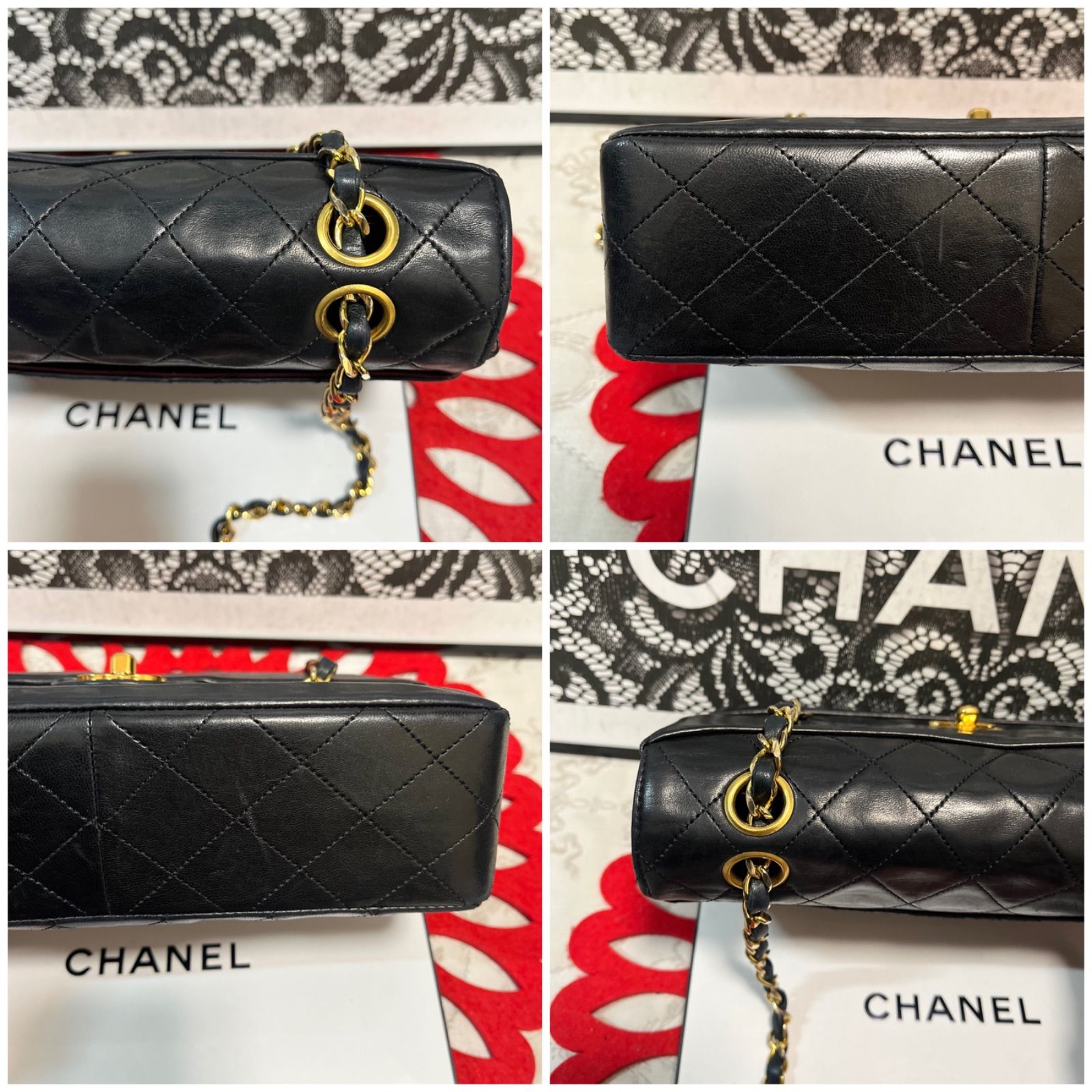極上美品 CHANEL シャネル マトラッセ シングルフラップ