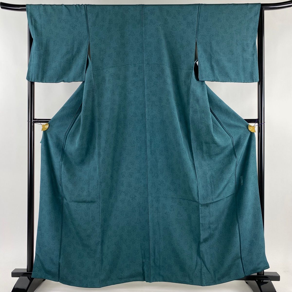 江戸小紋 身丈162cm 裄丈67.5cm L 袷 人間国宝 中村勇二郎 落款 雲中  