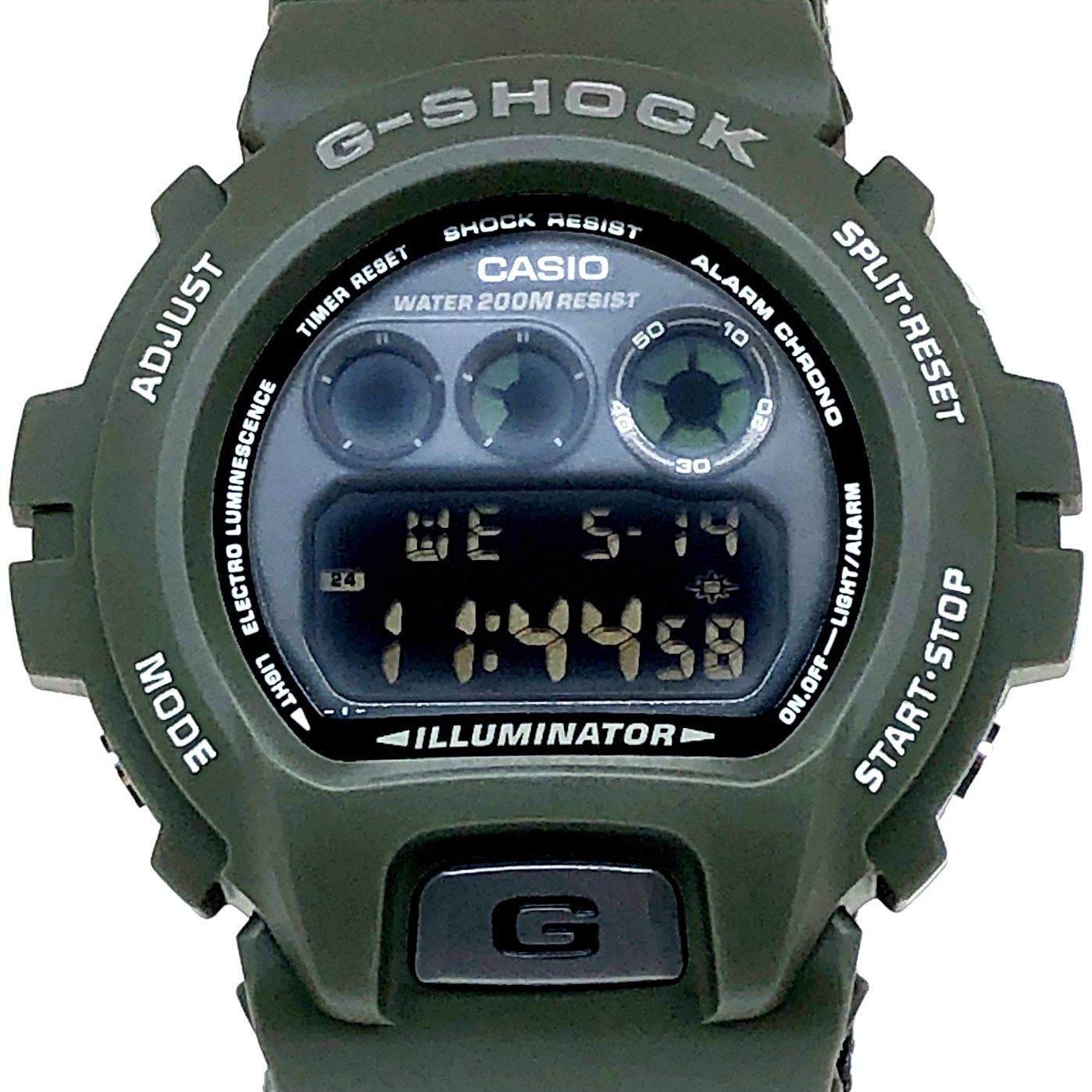 【美品】G-SHOCK×24karats　DW-6900FS　イエロー　グリーン G-SHOCK DW-6900 イエロー グリーン