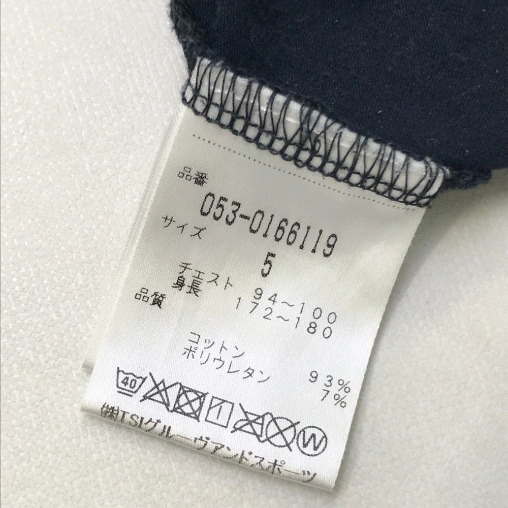 サイズ：5 PEARLY GATES パーリーゲイツ ハイネック 長袖Tシャツ