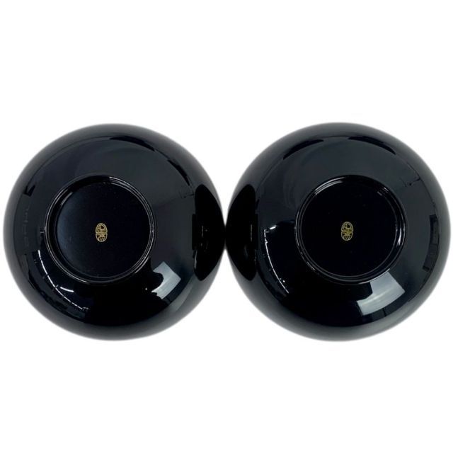 竹梅見返し蒔絵