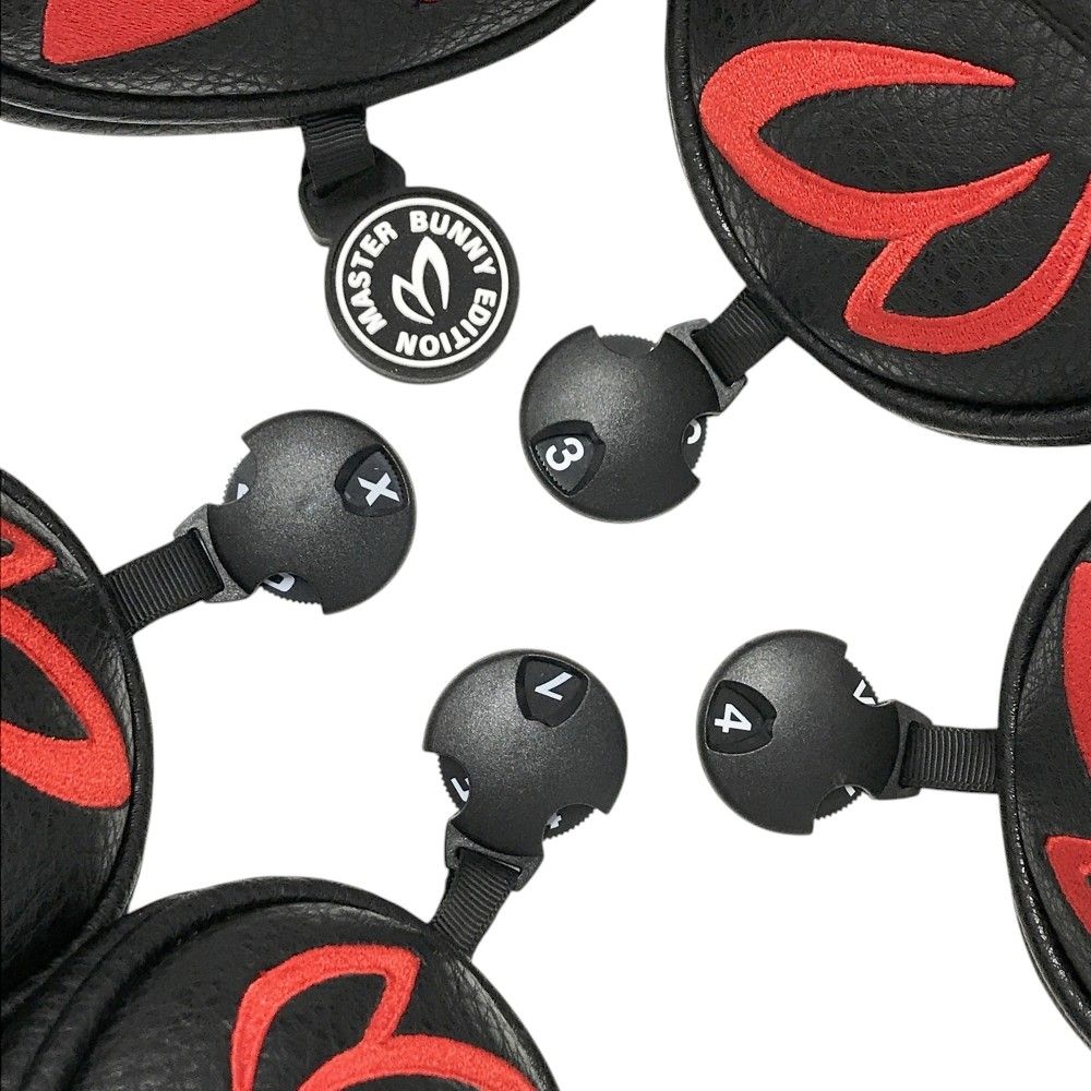 MASTER BUNNY EDITION マスターバニーエディション ヘッドカバ 5点セット ブラック系 DR FW×2 UT×2 240101527306 ゴルフウェア ストスト WHITEMONARCHHOTEL_COM