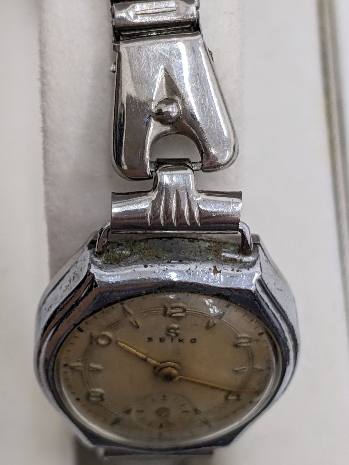 SEIKO 18Kwg レディース　腕時計 手卷 ジャンク SEIKO 18Kwg レディース 腕時計 手卷 ジャンク SEIKO 18Kwg