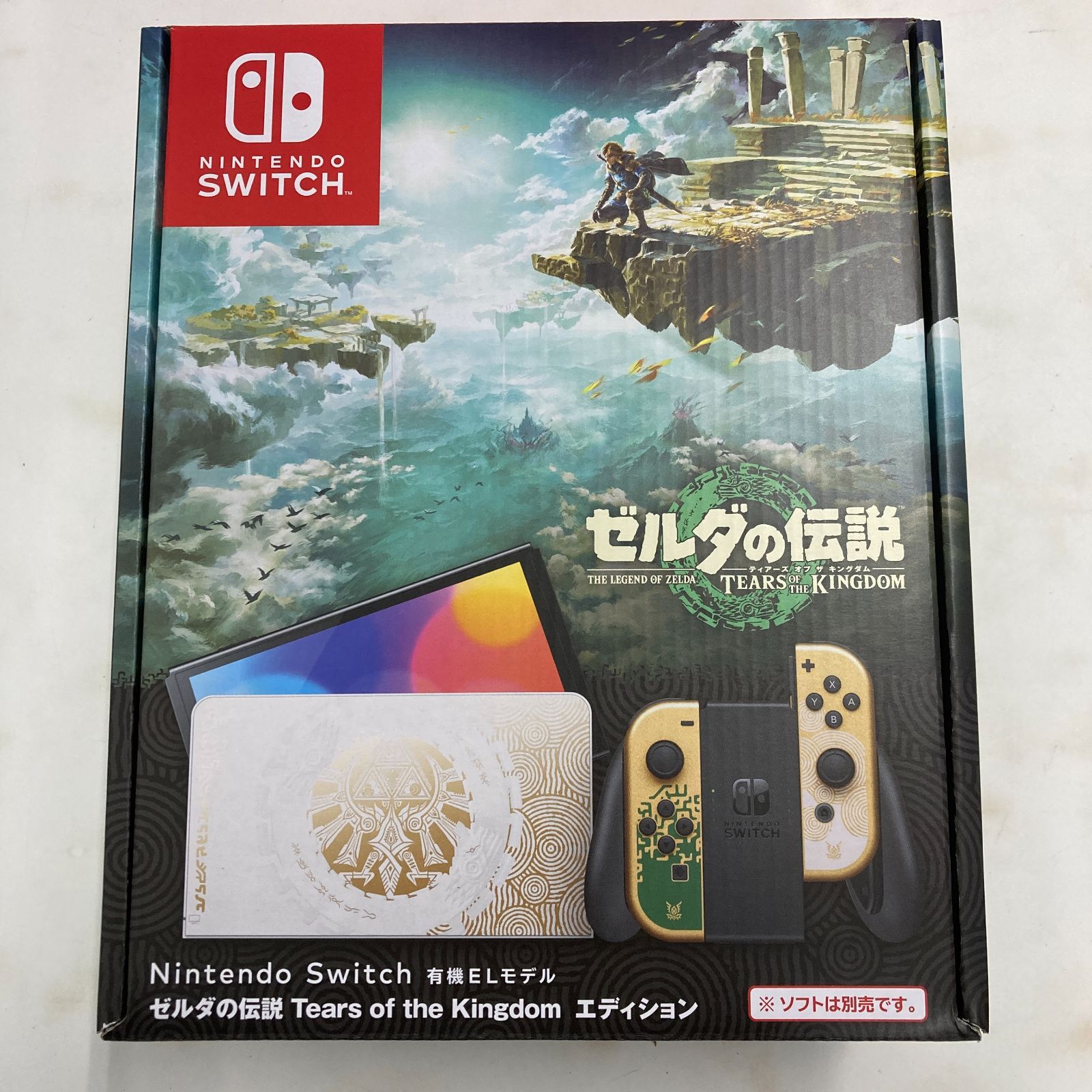 02m1596 Nintendo Switch 有機ELモデル ゼルダの伝説 Tears of the