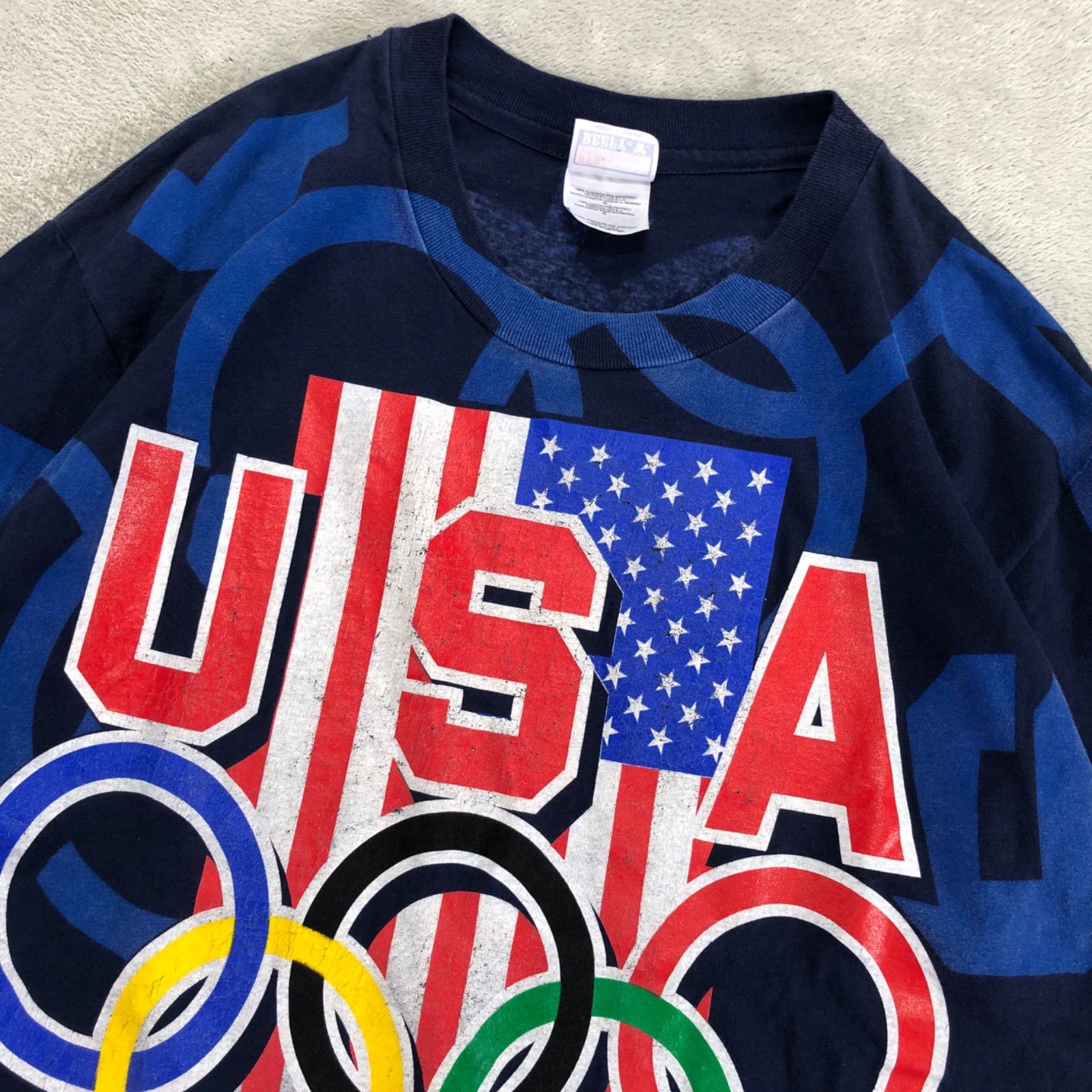 アトランタオリンピック / Hanes 90s USA製 プリントTシャツ シングル 