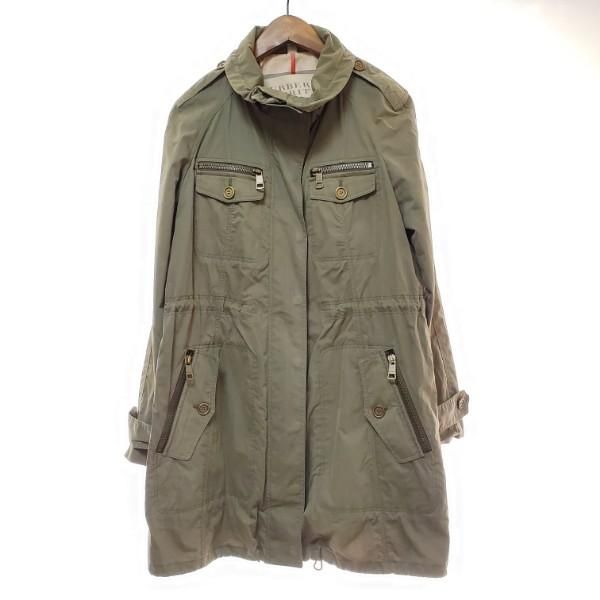 axc バーバリー ブリット BURBERRY BRIT コート 42 カーキ モッズ