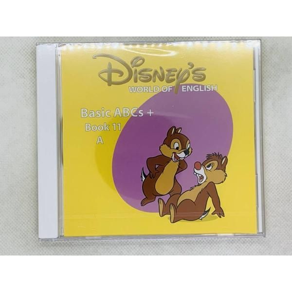 CD Disney's WORLD OF ENGLISH / Basic ABCs + Book 11 A / ディズニー 英語システム 新品未開封  ホームワーク 英語小学生 Z06