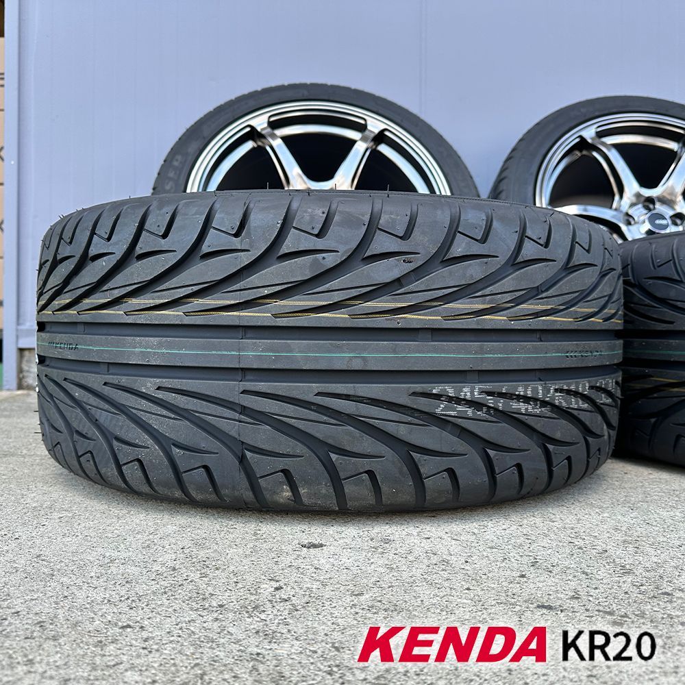 86 ZN6 BRZ ZC6 18インチ タイヤホイールセット Acht-6 クロ