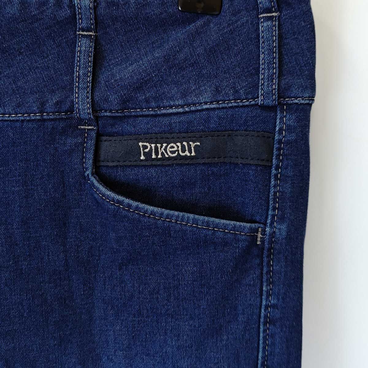 ピカー CANDELA キャンデラ フルグリップ デニム キュロット 42 レディース PIKEUR 乗馬 馬術