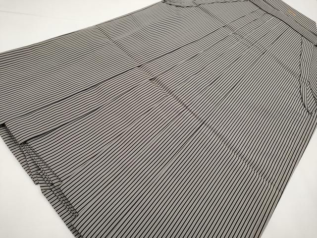 平和屋着物 上 男性 馬乗り袴 神代袴 縞 神尾織物謹製 CYAA3489s5