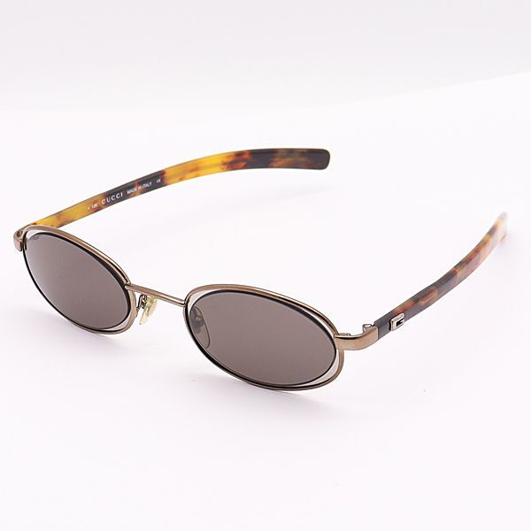 良品 グッチ サングラス GG1614/S ブラウン系フレーム イタリア製 KYM