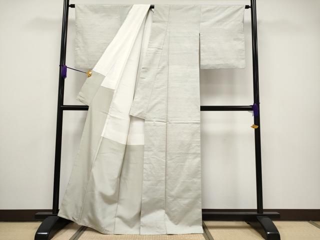 【極上新品】京都四条「外村商事」「紅花紬」ベビーピンク色 縦緯手引き真綿 綿シーチング金彩プリント218扇文×桜柄 切り売り=1m単位 | 布