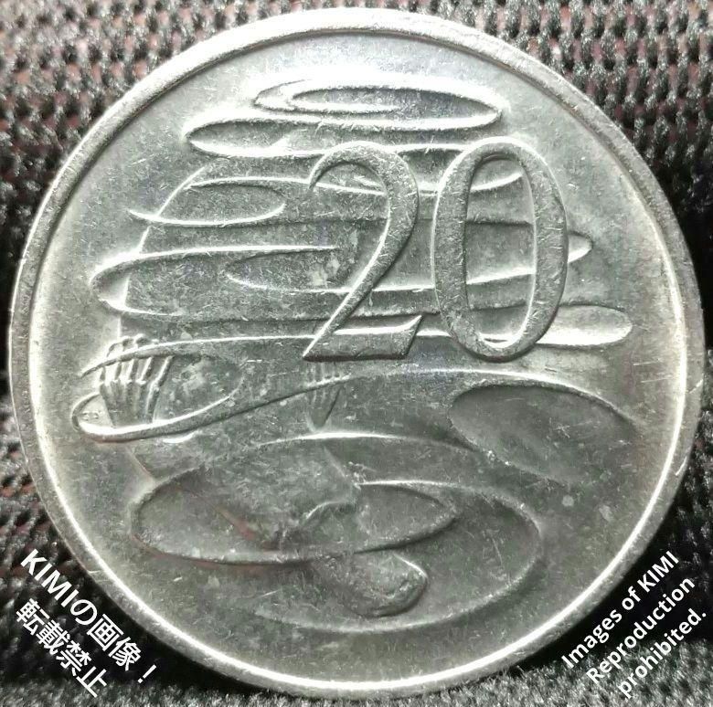 オーストラリア エリザベス2世 銀貨 オーストラリア Australia エリザベス2世 50セント銀貨 1966年