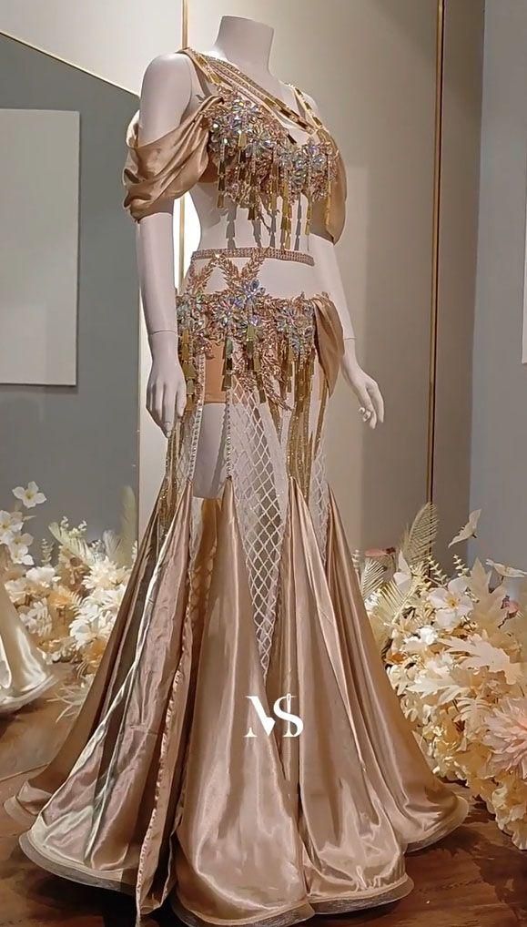 ベリーダンス衣装 オリエンタル衣装 ブラパンツ 豪華 オーダーメイド ベリーダンス衣装 ブラスカート セットアップ 豪華 オーダーメイド