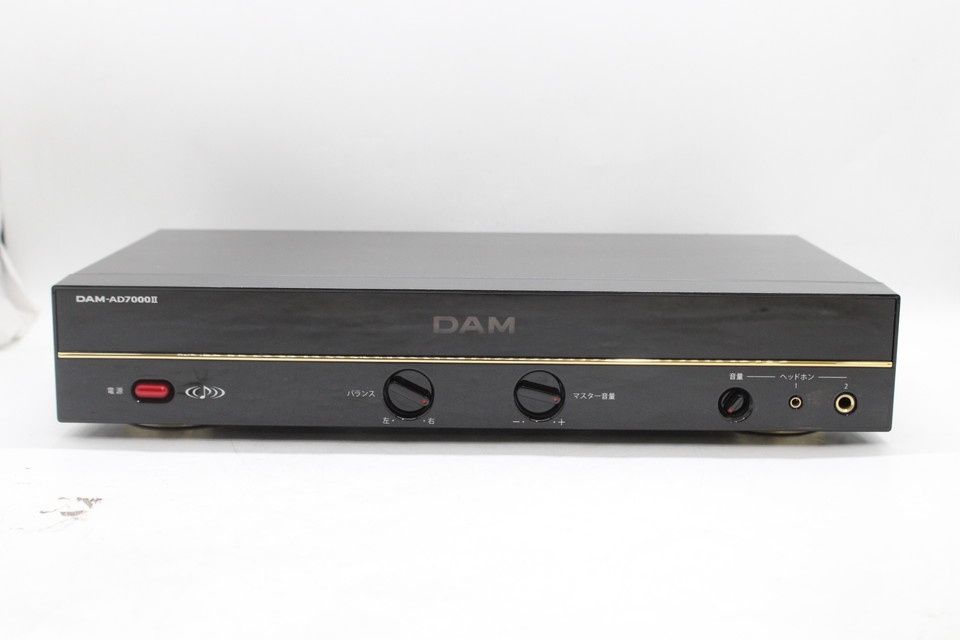 ジャンク 第一興商 パワーアンプ DAM-AD7000Ⅱ カラオケ DAM ITS62B7TECFJ-D-Z05-byebye
