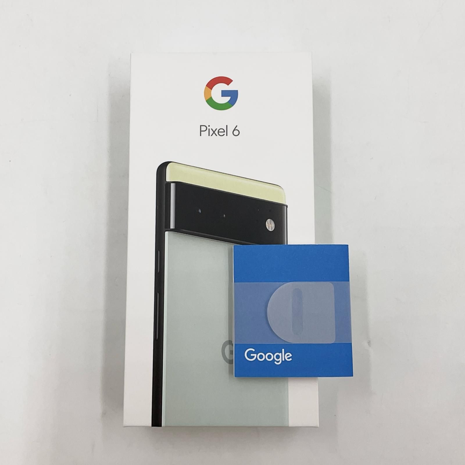 Google Pixel6 128GB ソータ シーフォーム SIMフリー 本体 au Aランク 