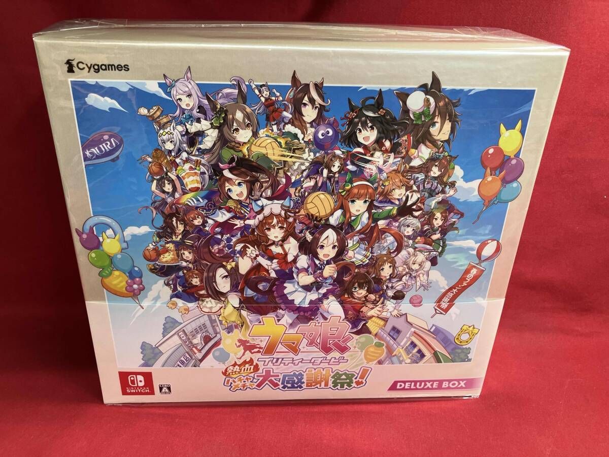 【新品未開封】ウマ娘 熱血ハチャメチャ大感謝祭! DELUXE BOX Amazon.co.jp: ウマ娘 プリティーダービー 熱血ハチャメチャ大