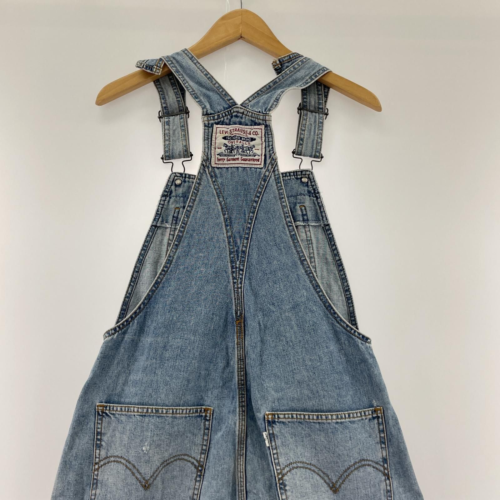 匿名発送︎❁¨̮ Levi's ブルー　オーバーオール　サイズ不明 匿名発送︎❁¨̮ Levi's ブルー オーバーオール サイズ不明