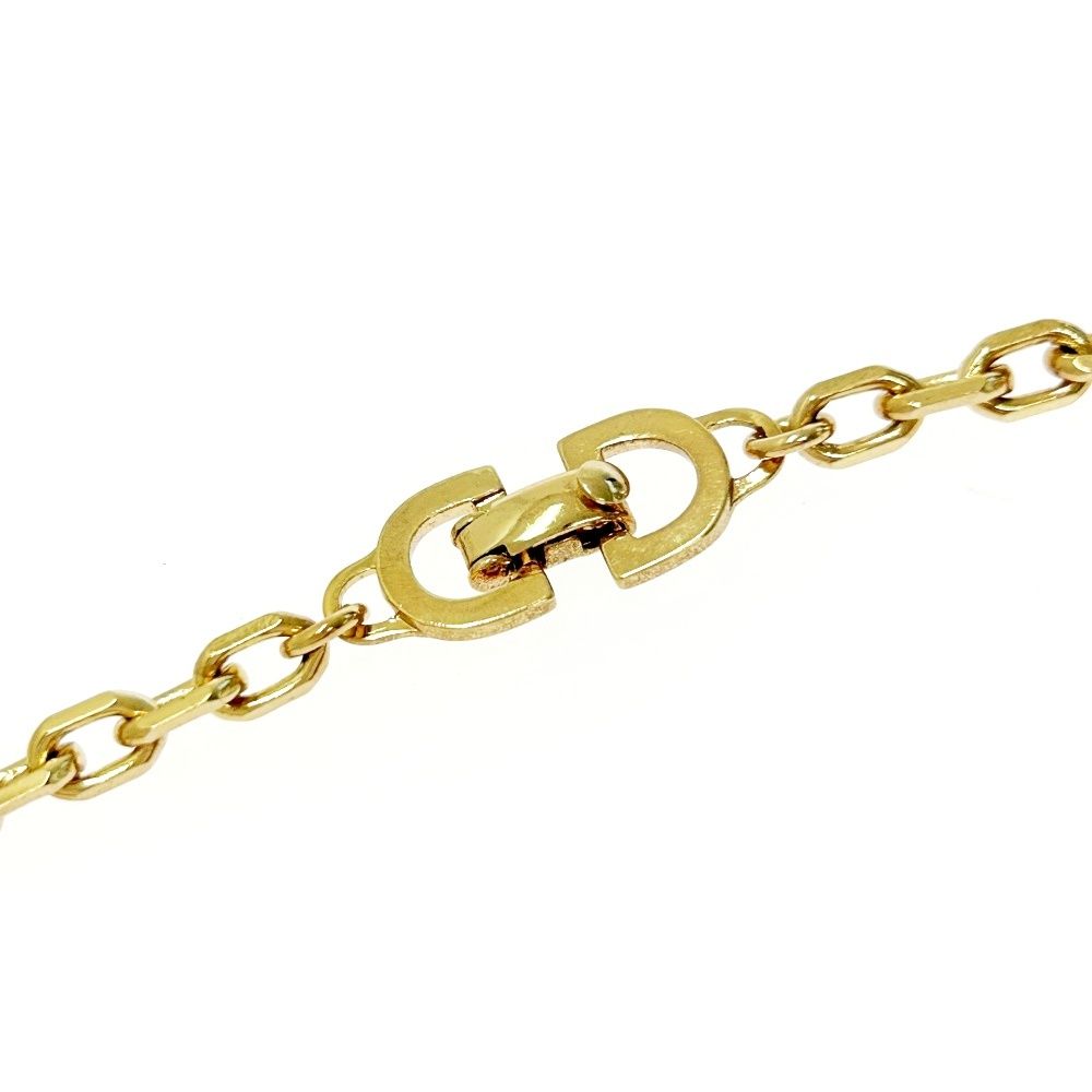 中古】Christian Dior クリスチャンディオール GP CDロゴ ブレスレット