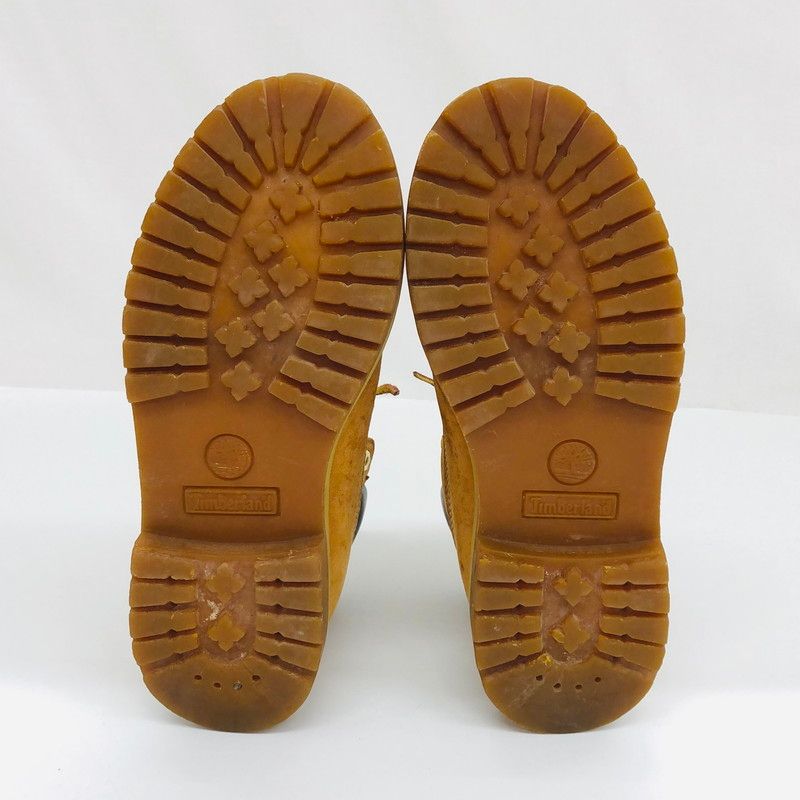 【美品】ティンバーランド　イエローブーツ　22.5㌢　12909ｗ Timberland ティンバーランド ブーツ レディース JUNIOR 6INCH