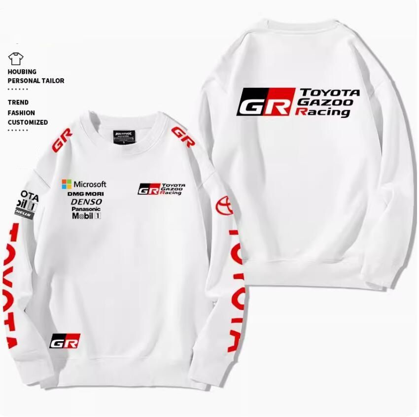 新作☆トヨタ GR Gazoo Racing☆モータースポーツ ロゴ カジュアルな服 メンズ 長袖Tシャツ 長袖 スウェット 休暇服 - メルカリ