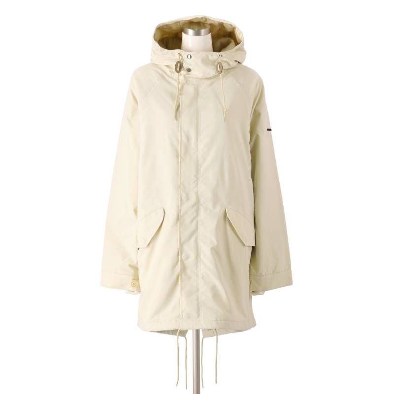 タ GRC Give ReCollection ギブリ 撥水カポック中綿モッズコート エクリュ M