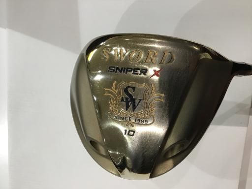 SWORD　SNIPER　4WD　メンズドライバー　R　右　46.5　10° 中古】カタナゴルフ SWORD SNIPER 4WD-G ドライバー 10° 46.5