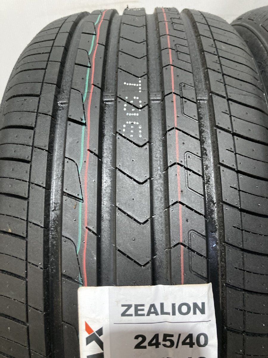 【新品】札幌発 引取可 2024年製 ZMAX ZEALION 245/40ZR19 98W 19インチ 夏タイヤ 4本 audi/A4オールロードクワトロ等 バラ売り可 (KTG018) 新品】札幌発 引取可 2024年製 ZMAX ZEALION 245/40ZR19 98W 19インチ