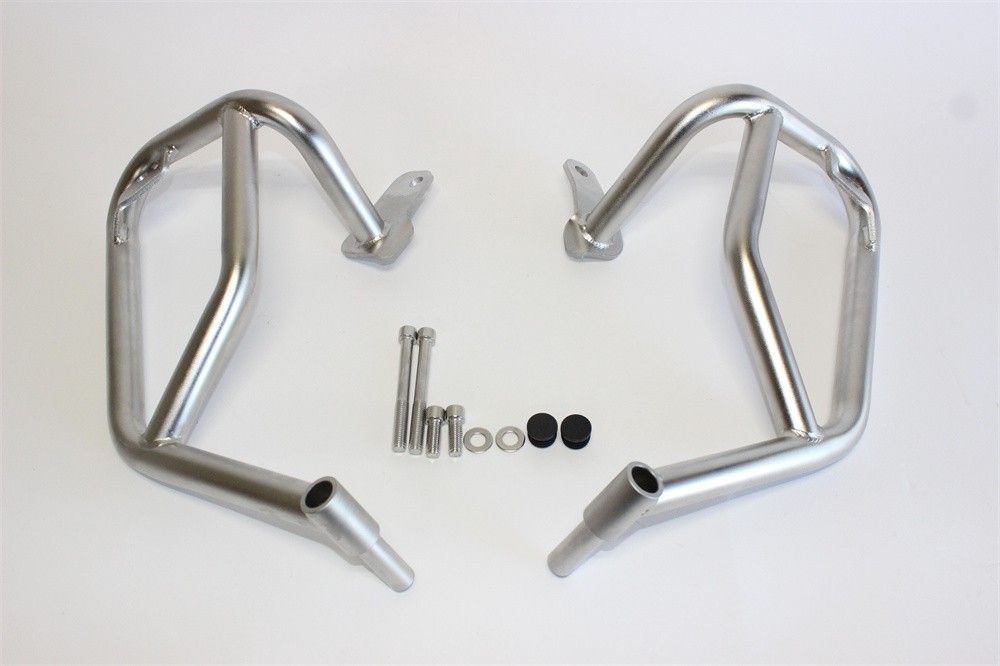 BMW用 M1000XR 2025 以降 ステンレス アッパー＆アンダー エンジンガード set 銀