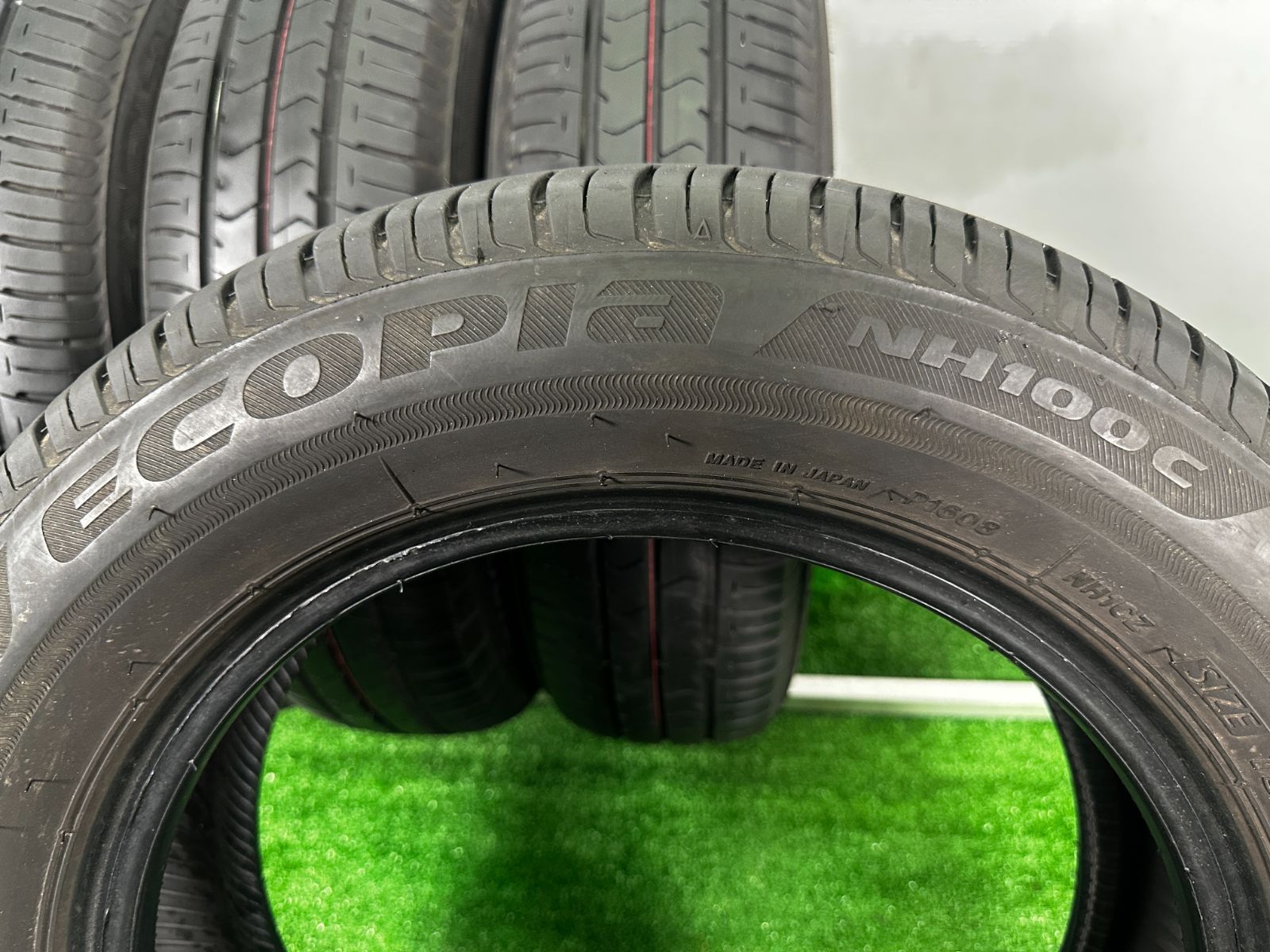 2020年製 ブリヂストン エコピア NH100 155/65R13 4本セット 送料無料☆155/65R13 ブリヂストン NH100C 2020年製 4本 夏タイヤ