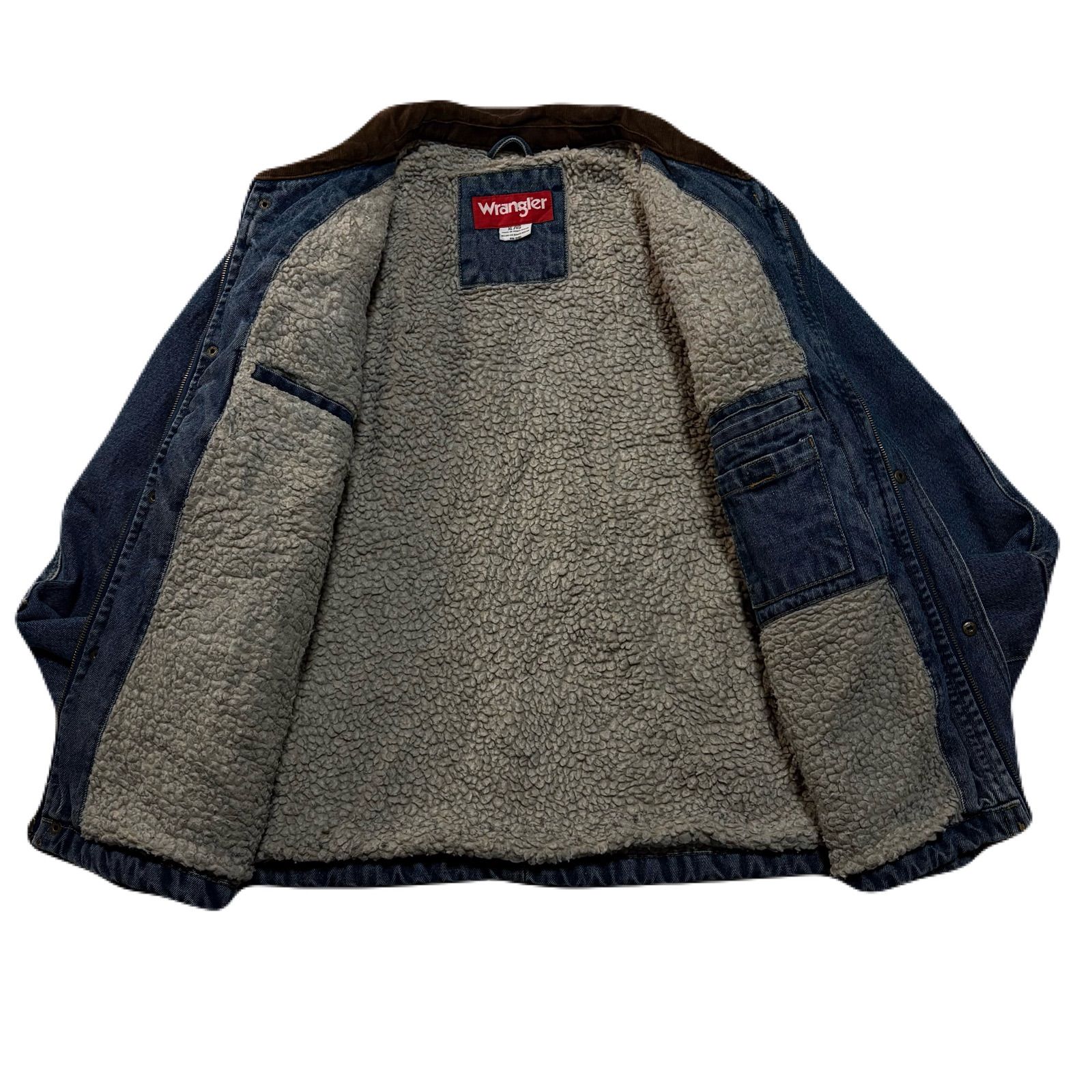 Wrangler ラングラー SHERPAJACKET シェルパジャケット DenimCoveralls 