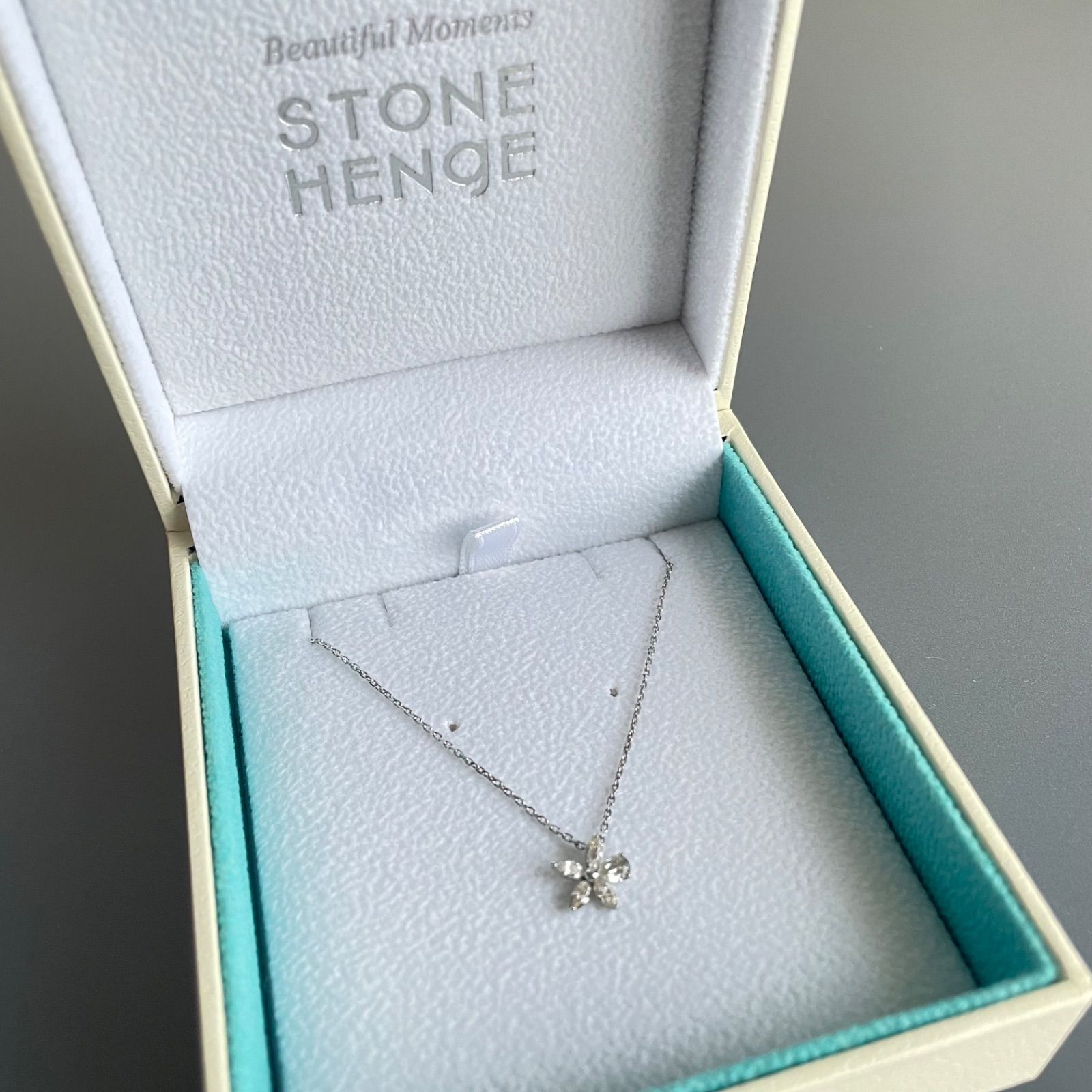 STONE HENgE ストーンヘンジ C.Z シルバー サークル ネックレス STONE HENgE ストーンヘンジ シルバー ネックレス - メルカリ