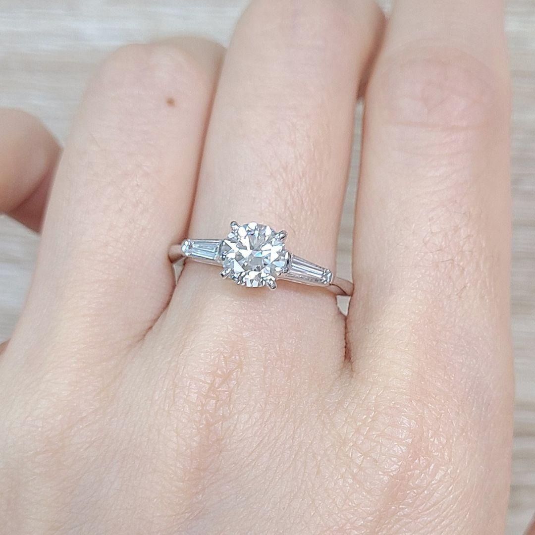 GIA ギラギラ！1ct H VS2 3EX ダイヤモンド K18WG リング GIA ギラギラ！1ct H VS2 3EX ダイヤモンド K18WG リング - メルカリ