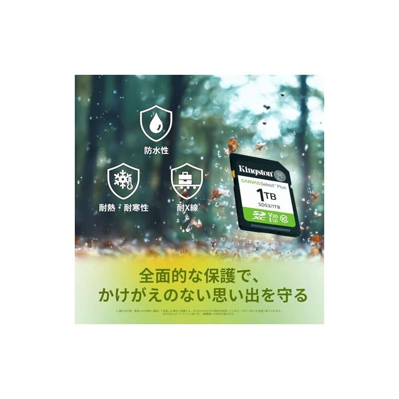 ピュアな ♥品 Kingston Canvas Select Plus SDメモリーカード 1TB SDXC Gen3 150MB|s C10 UHS-I U3 V30 - SDS3|1TB 1 在庫限り