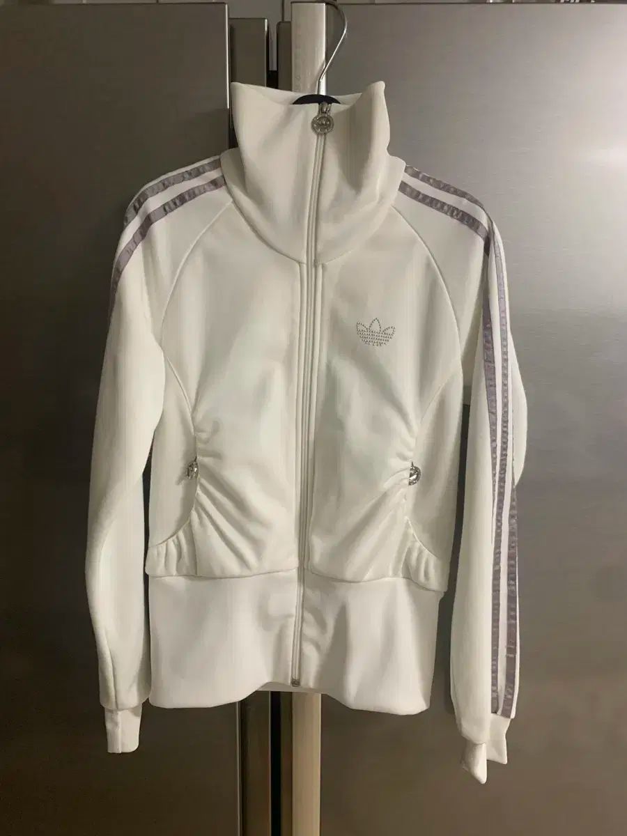 adidas アディダス グリッター ロゴ トラックトップス
