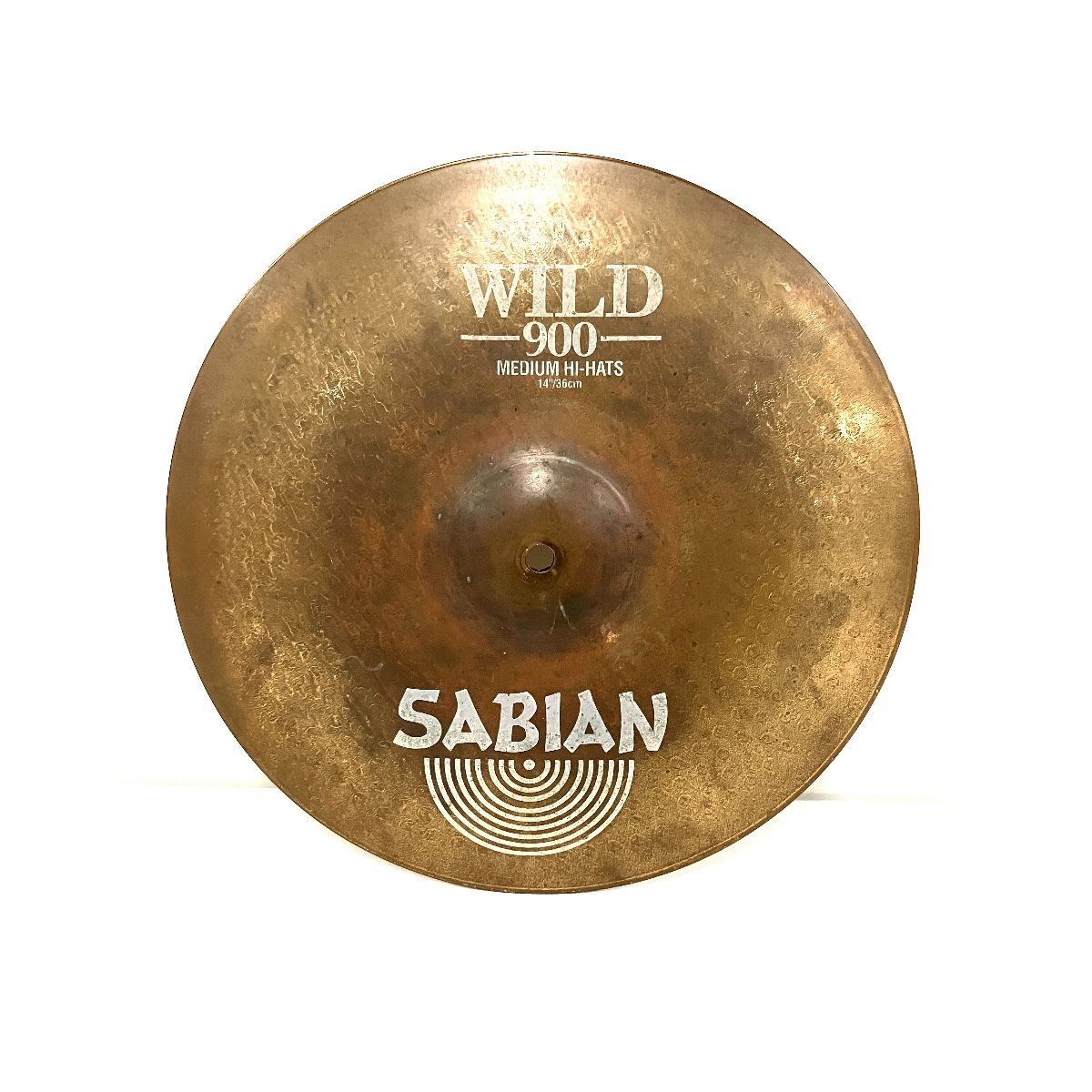 最新作sabian セイビアン ミディアムハイハット wild 900 14インチ ドラム