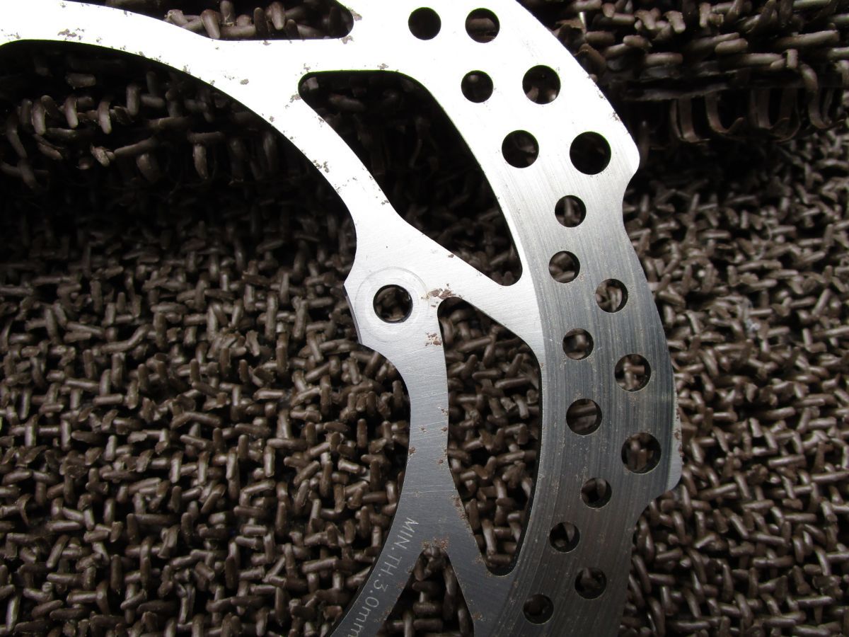 XR250モタード フロント ディスクローター Z-WHEEL ○A1640！MD30